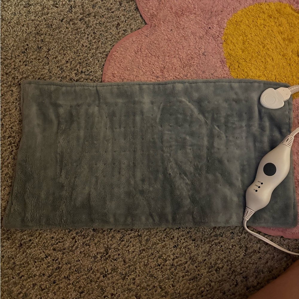 Gray Electric Heating Pad